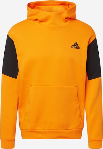 ADIDAS SPORTSWEARSportska sweater majica - narančasta boja: prednji dio