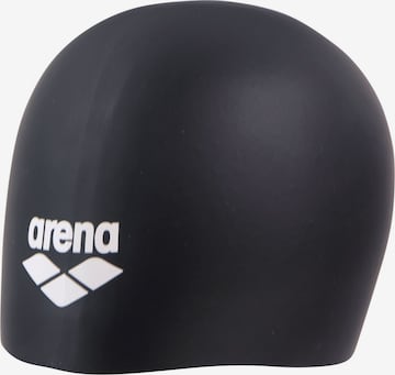 juoda ARENA Plaukimo kepuraitė: priekis