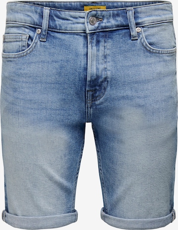 Only & Sons Regular Jeans in Blue: front