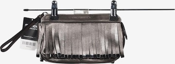 Karl Lagerfeld Handtasche klein Leder One Size in Silber: Vorderseite