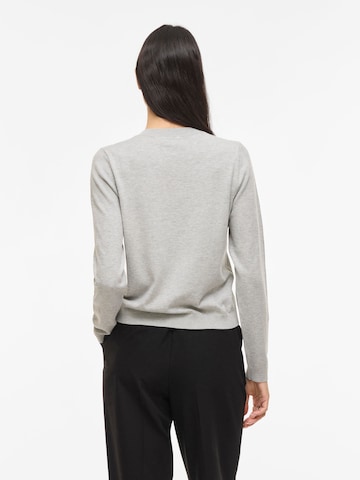 VILA Strickjacke 'VIMalu' in Grau
