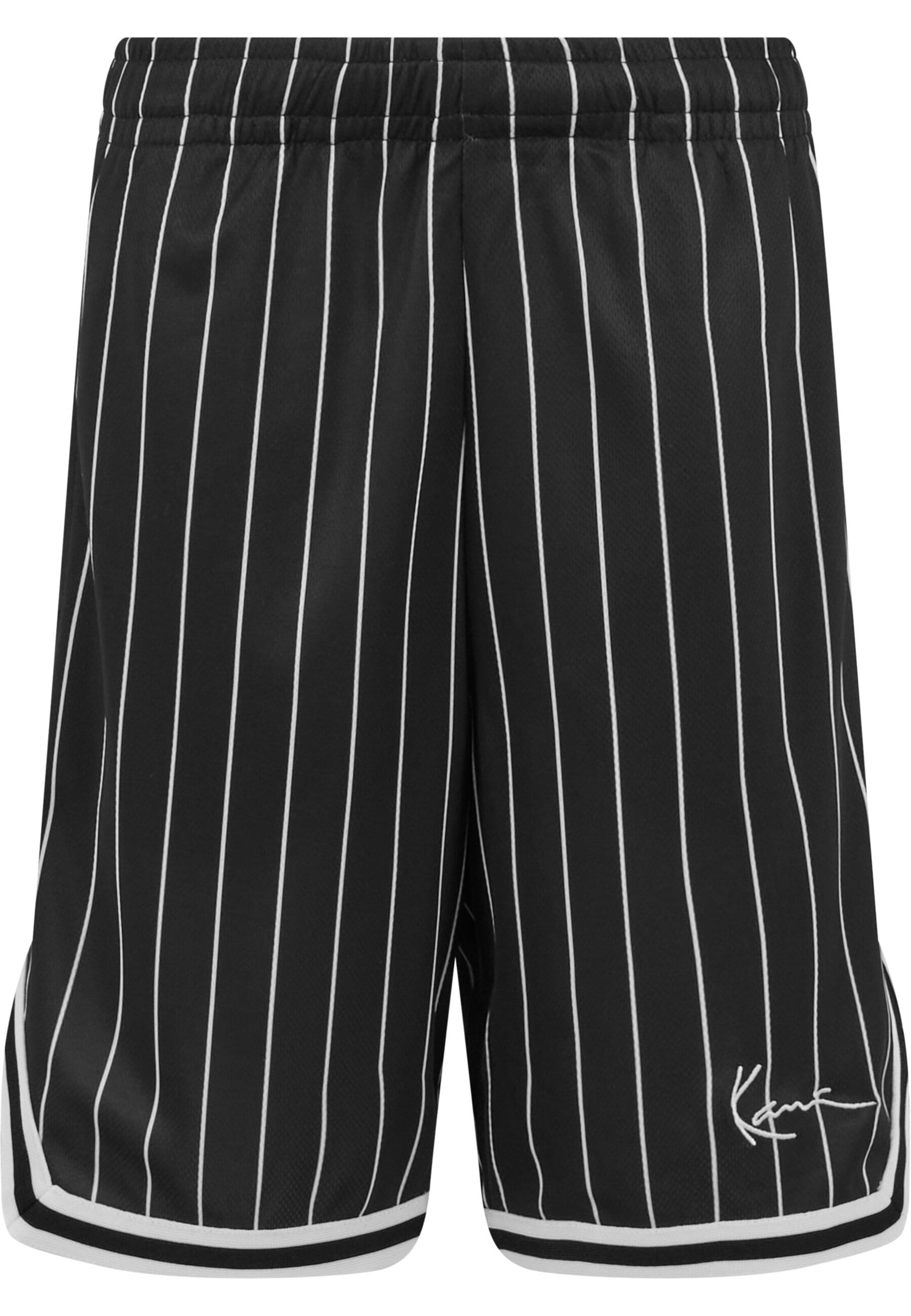 Karl Kani Normalny krój Spodnie w kolorze czarny: przód