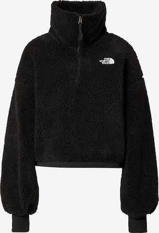 Pulover de la THE NORTH FACE pe negru: față