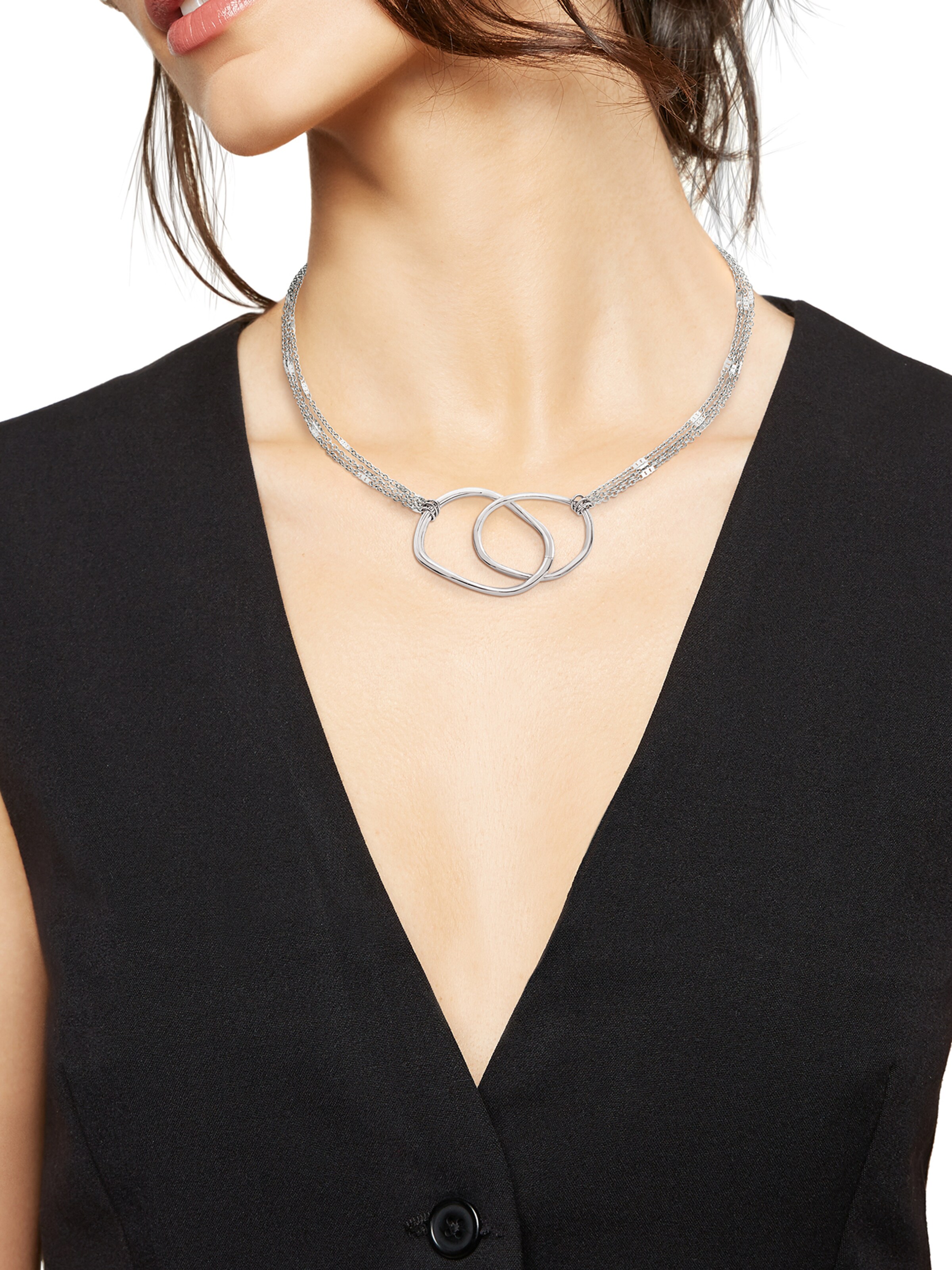 Breil Ketting in Zilver: voorkant