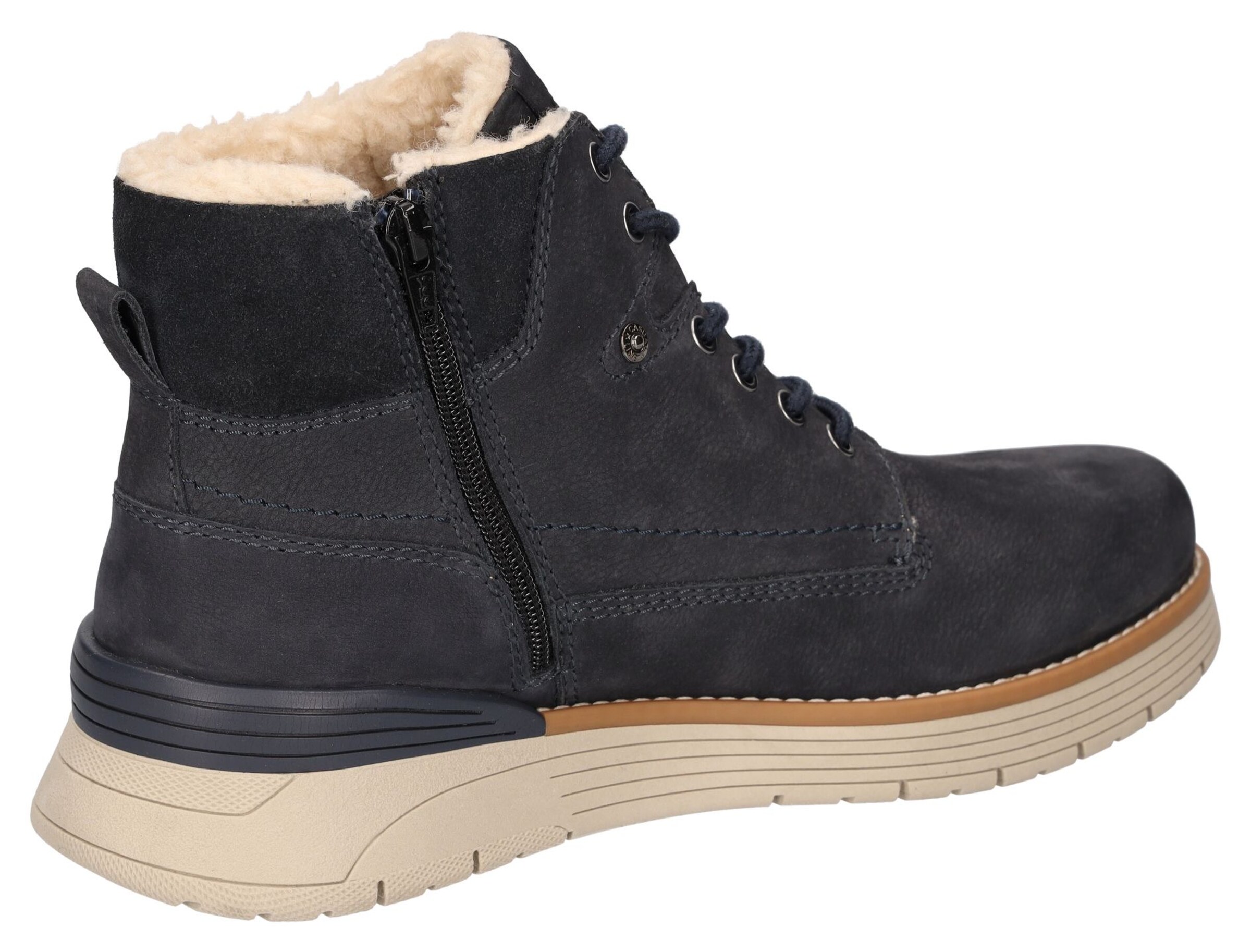 LERROS Lace-Up Boots in Blue