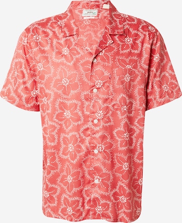 LEVI'S ® - Ajuste confortable Camisa 'CUBANO PARROTS' en rojo: frente