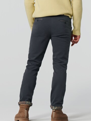 MEYER Regular Chino Pants in Grey