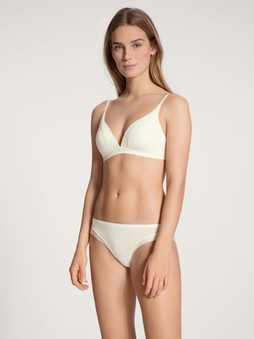 CALIDA Triangle Bra 'Cate' in Beige