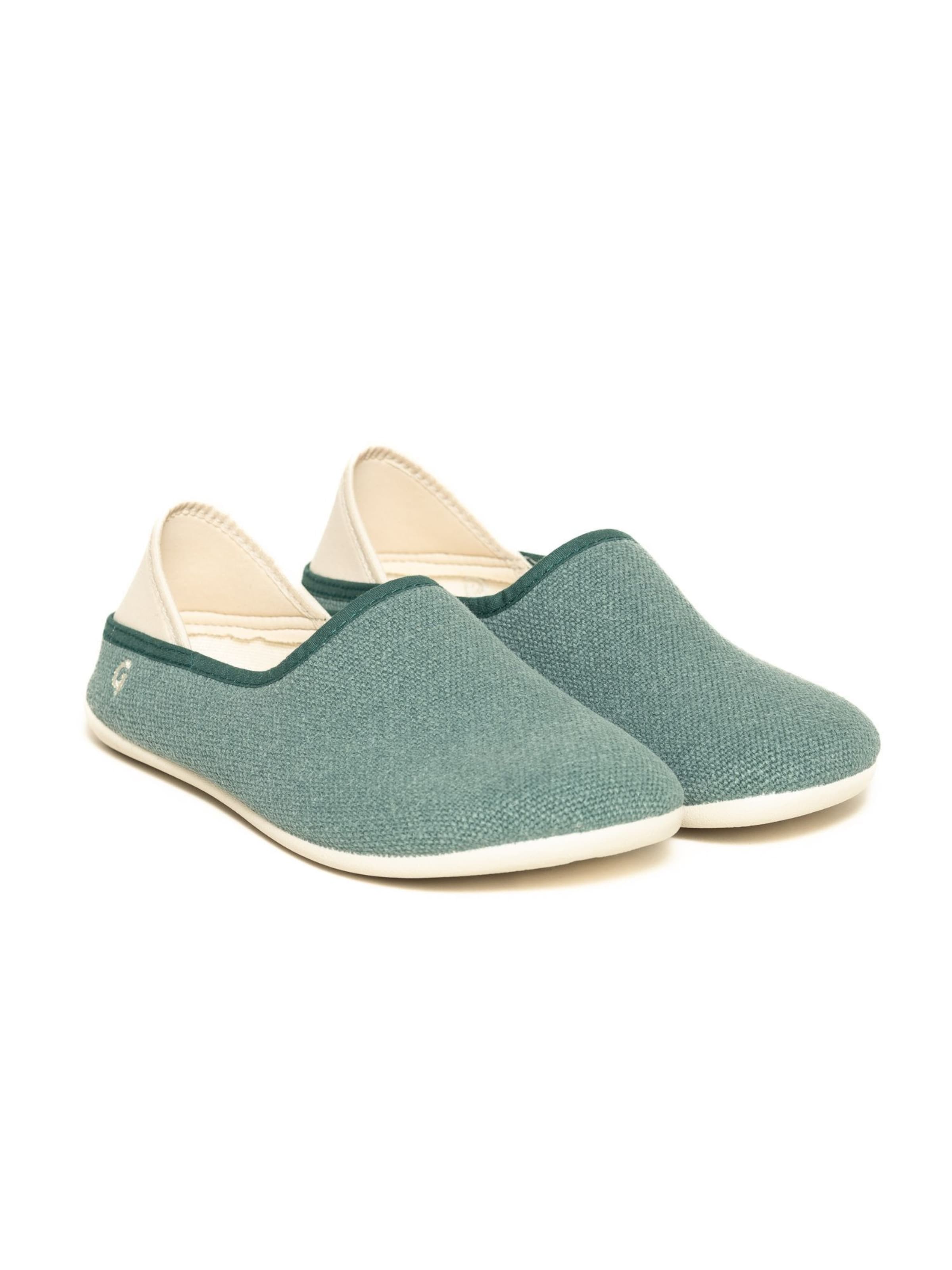 Gottstein Espadrilles 'Espadrille Linen Slip-On'‌‌‌‌‌‌‌ in Grün