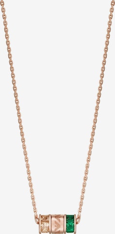 Emporio Armani Necklace in Pink: front