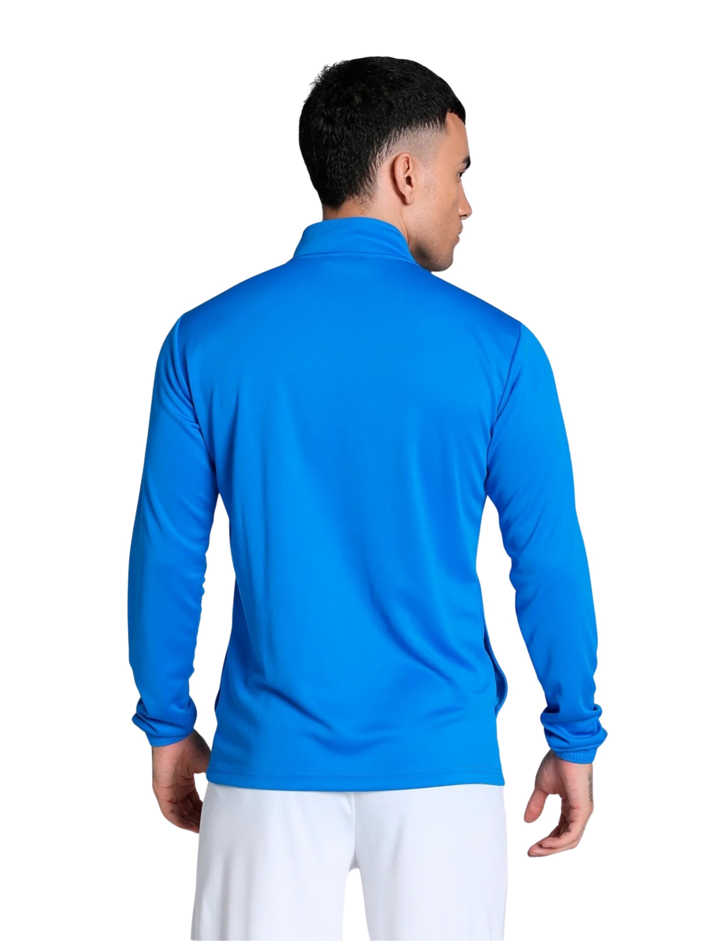 Jachetă de trening 'teamRISE' de la PUMA pe albastru