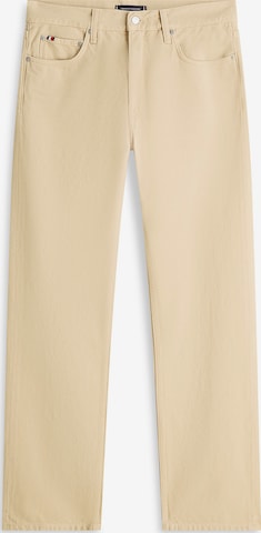 Jean TOMMY HILFIGER en beige : devant