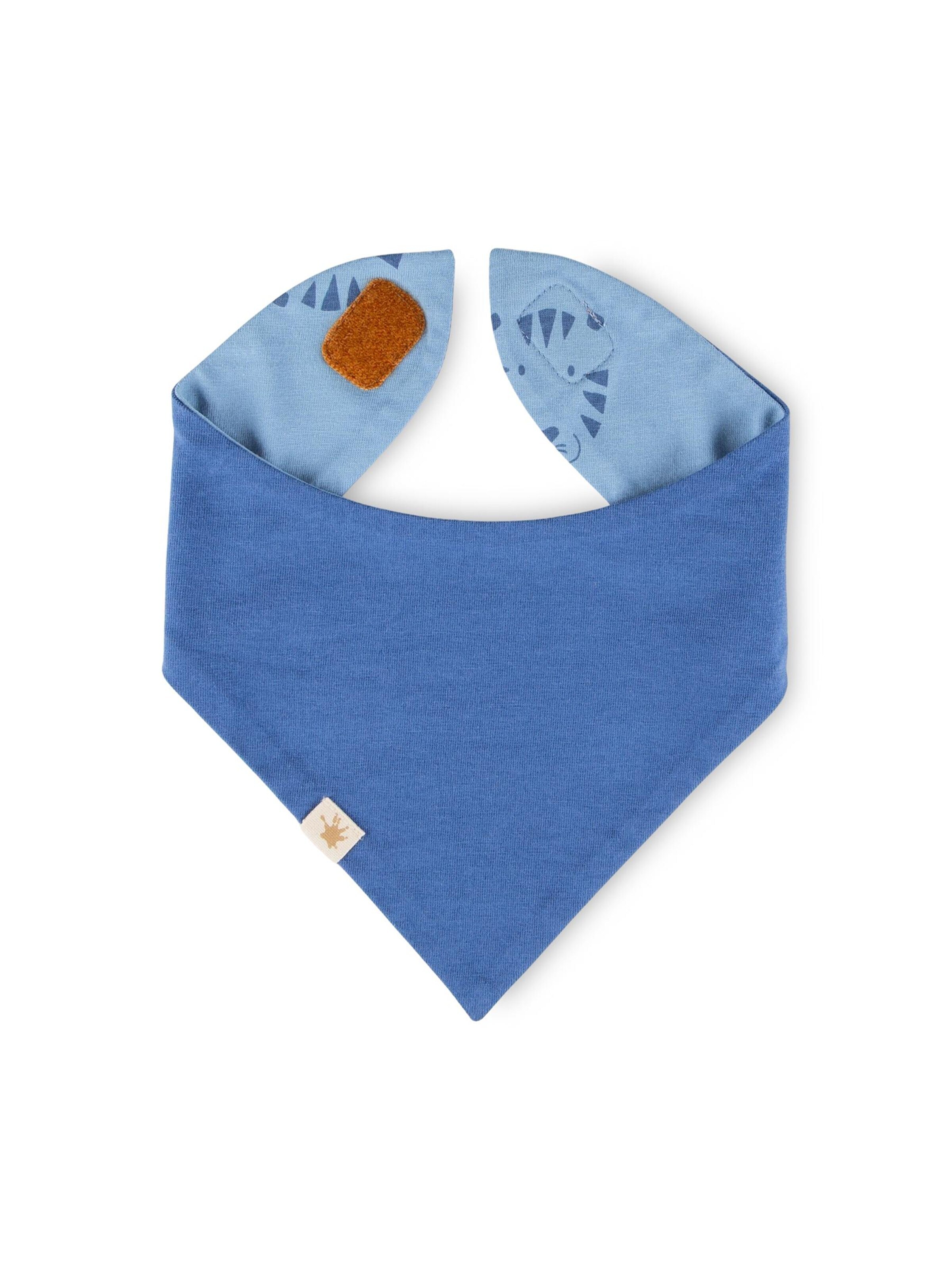 SIGIKID Scarf 'Wendehalstuch Tiger & Löwe' in Blue