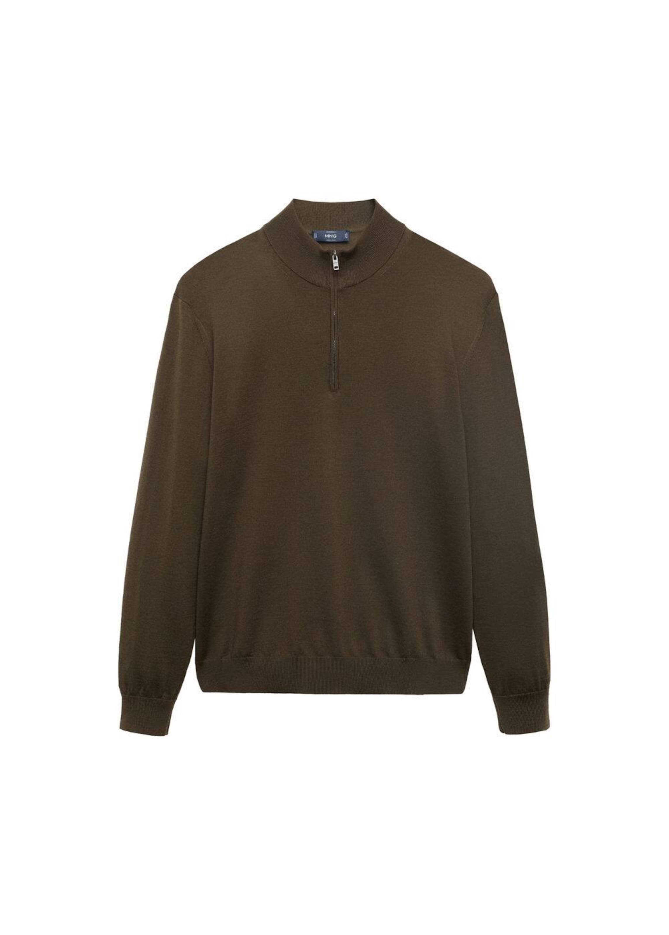 MANGO MAN Sweater 'Willyp' in Green: front