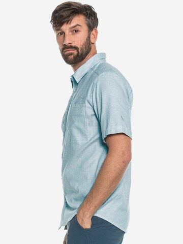 Schöffel Slim Fit Funktionshemd 'Wakefield' in Grau