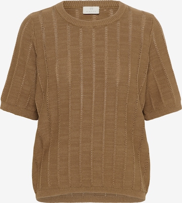 Kaffe - Jersey 'KABetty' en marrón: frente