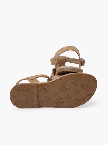 Pisamonas Sandalen in Beige