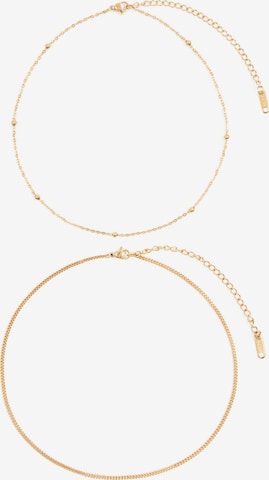 Hey Happiness Ketting 'Duo Light' in Goud: voorkant