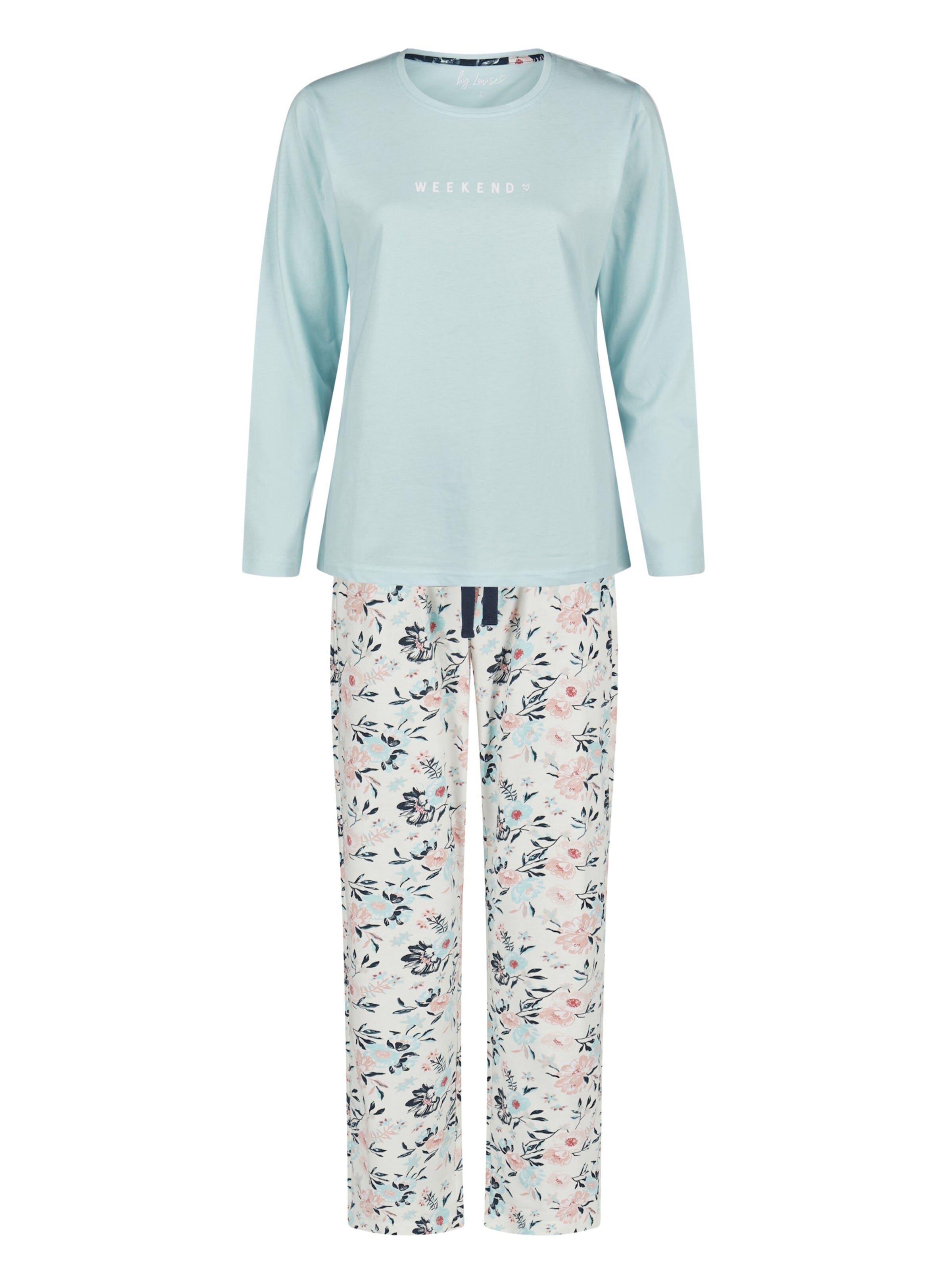 By Louise Pyjama in Blauw: voorkant