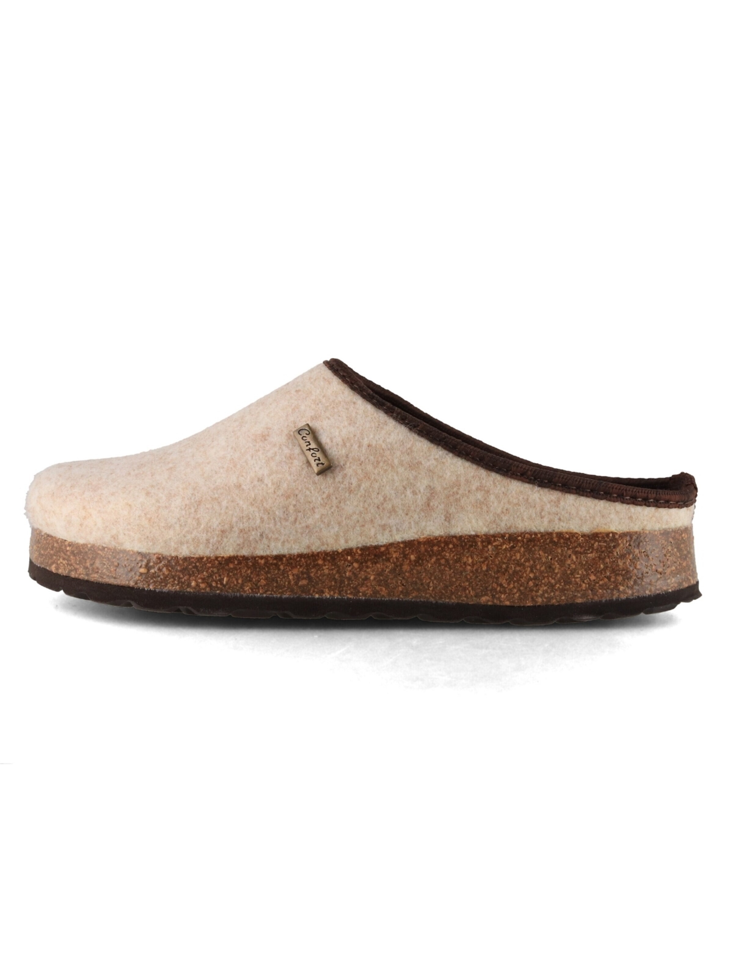 Tuffeln Slipper 'Komfort' in Beige