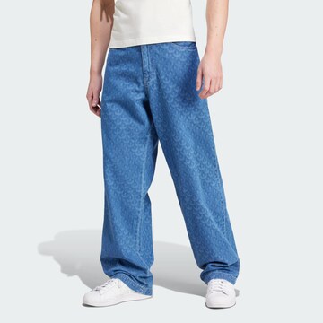 ADIDAS ORIGINALS Loosefit Jeans in Blau: Vorderseite