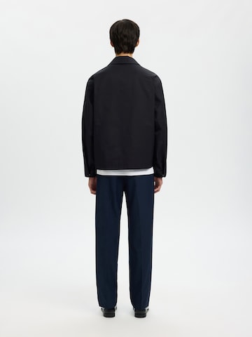 Veste mi-saison 'SLHCEDRIC' SELECTED en noir