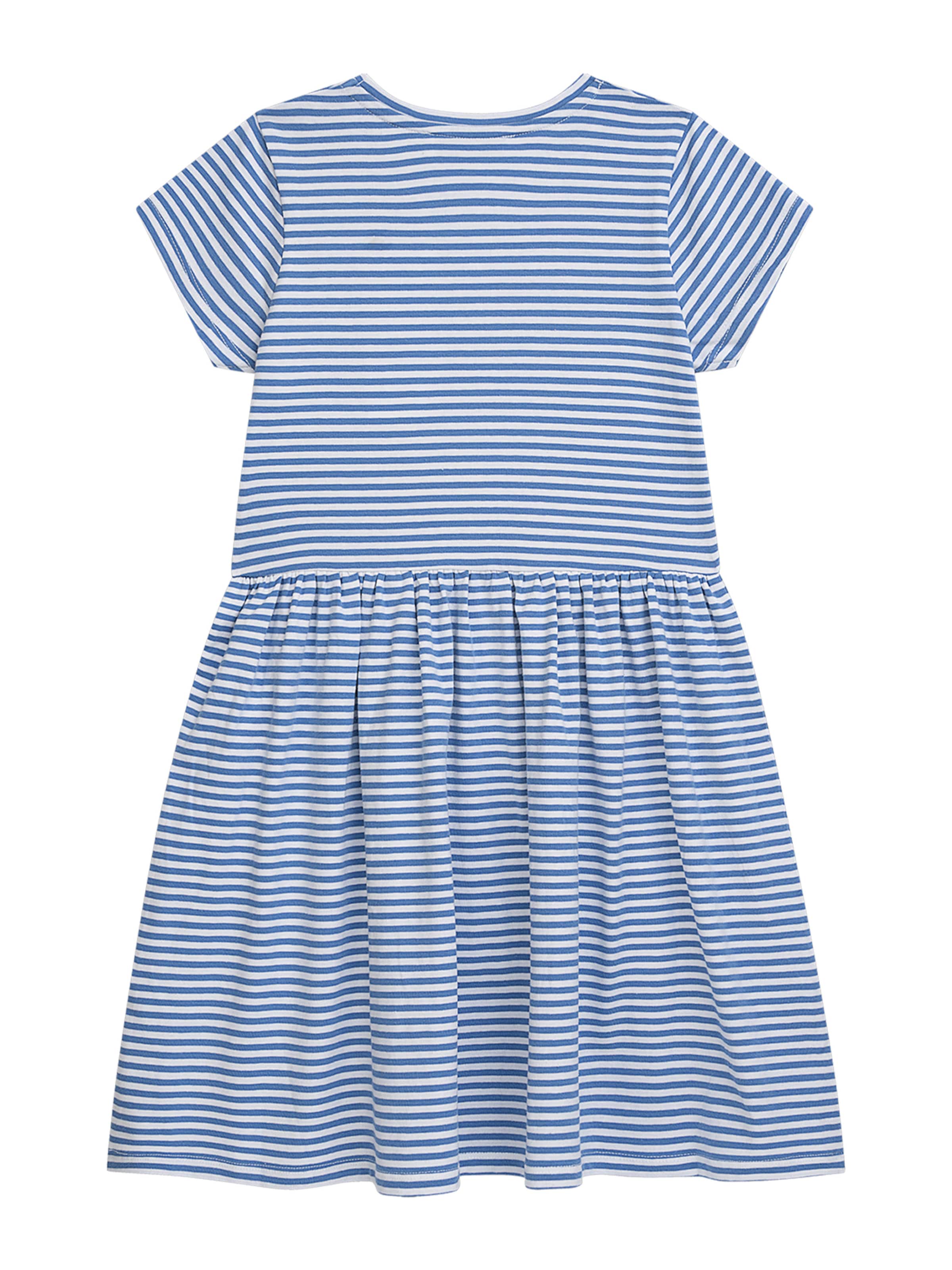 Rochie de la Danamade pe albastru