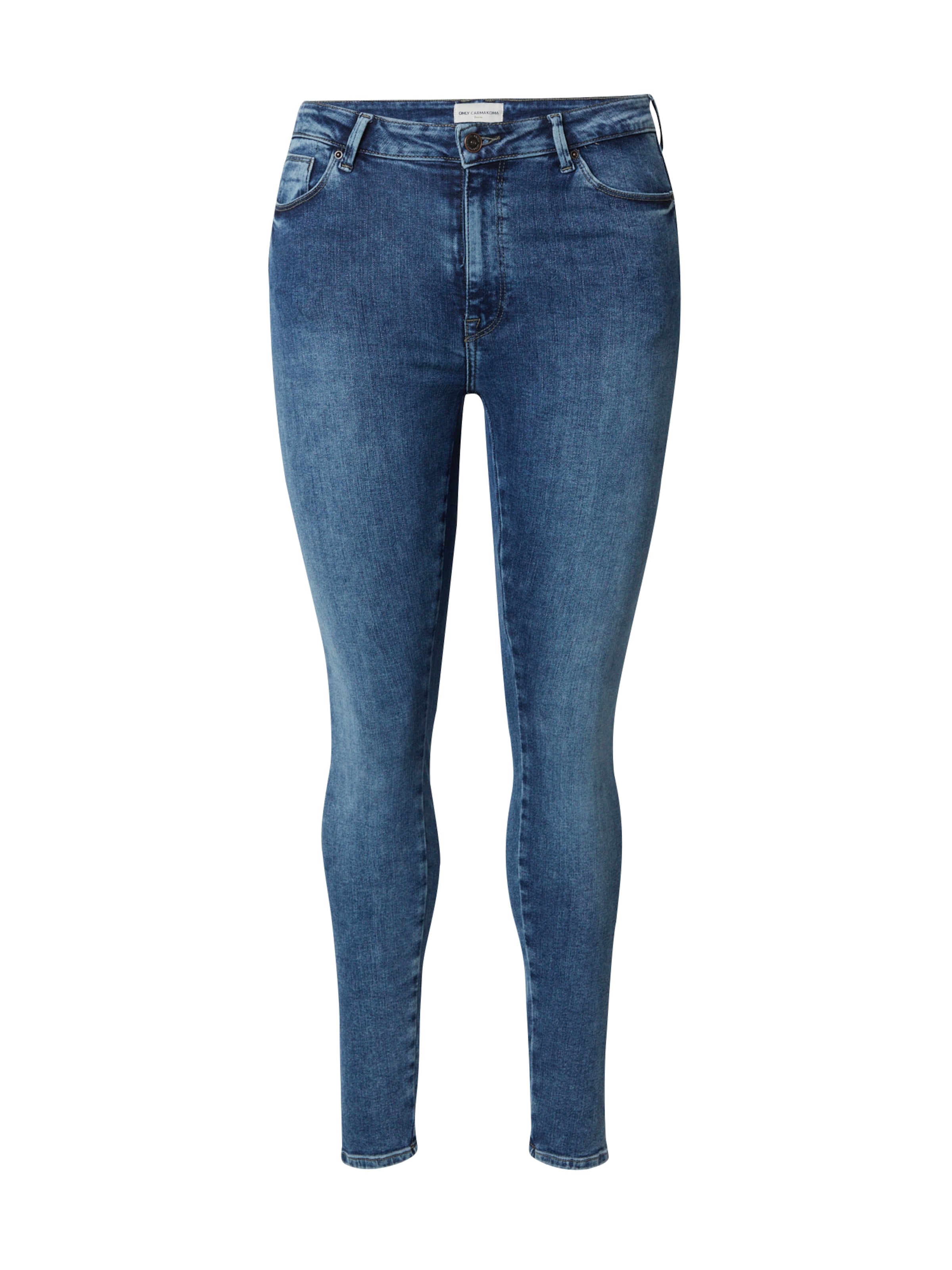 Skinny Jeans 'CARShape' di ONLY Carmakoma in blu: frontale