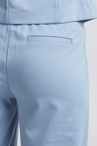 Wide Leg Pantalon à pince 'KATE' ICHI en bleu