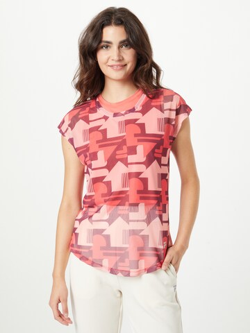 FILA Funkční tričko 'RIESA' – červená: přední strana