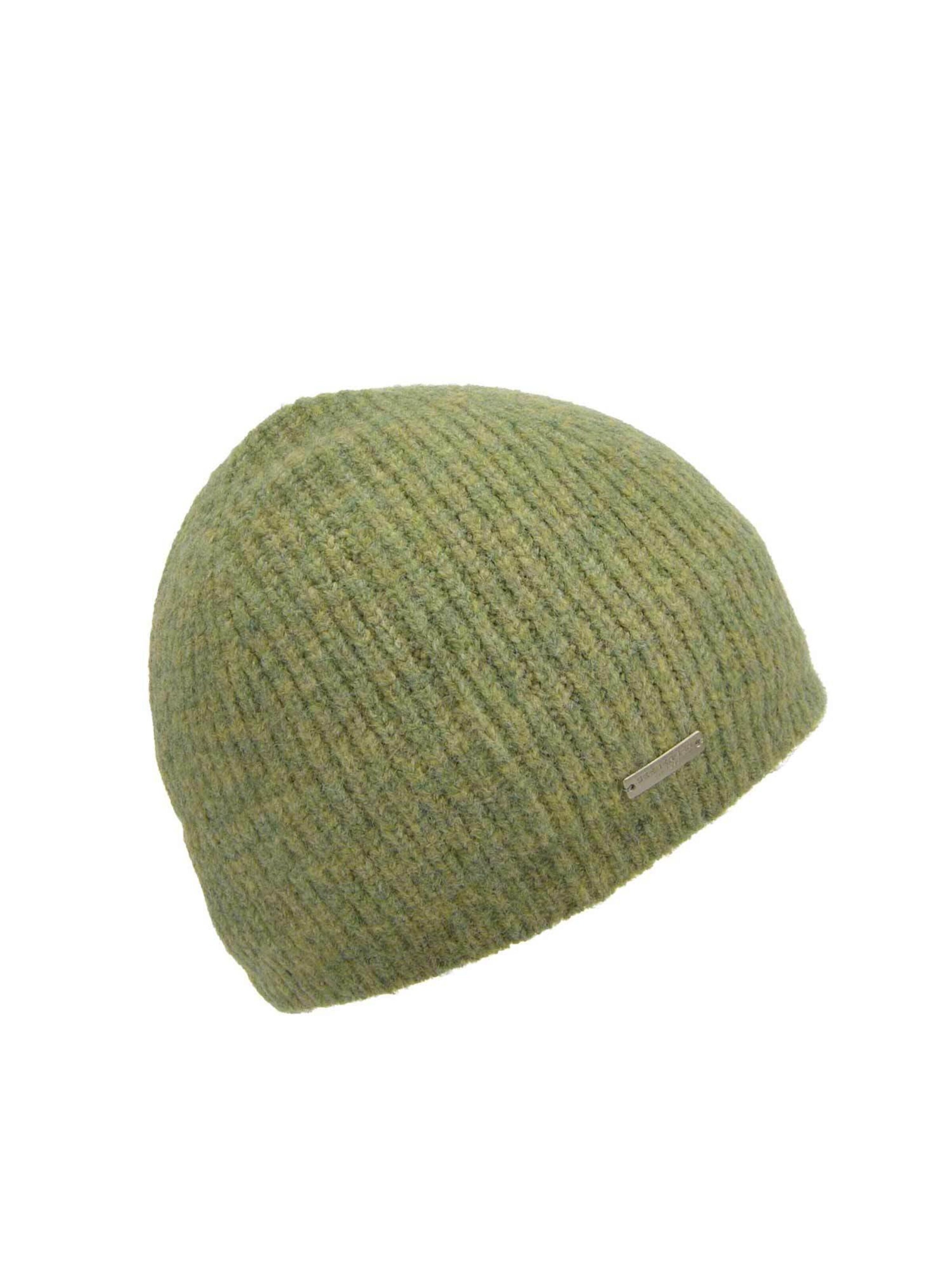Seeberger Beanie 'Mütze' in Green: front