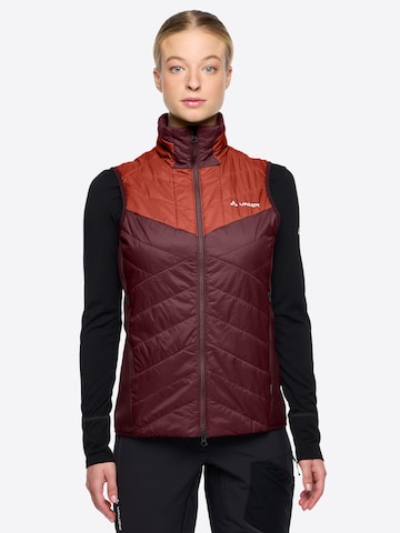 VAUDE Sports vest in Red: front