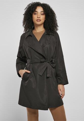Urban Classics Mantel in Schwarz