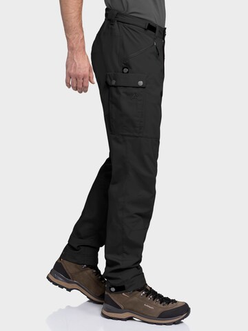 Regular Pantalon outdoor 'Maghera' Schöffel en noir
