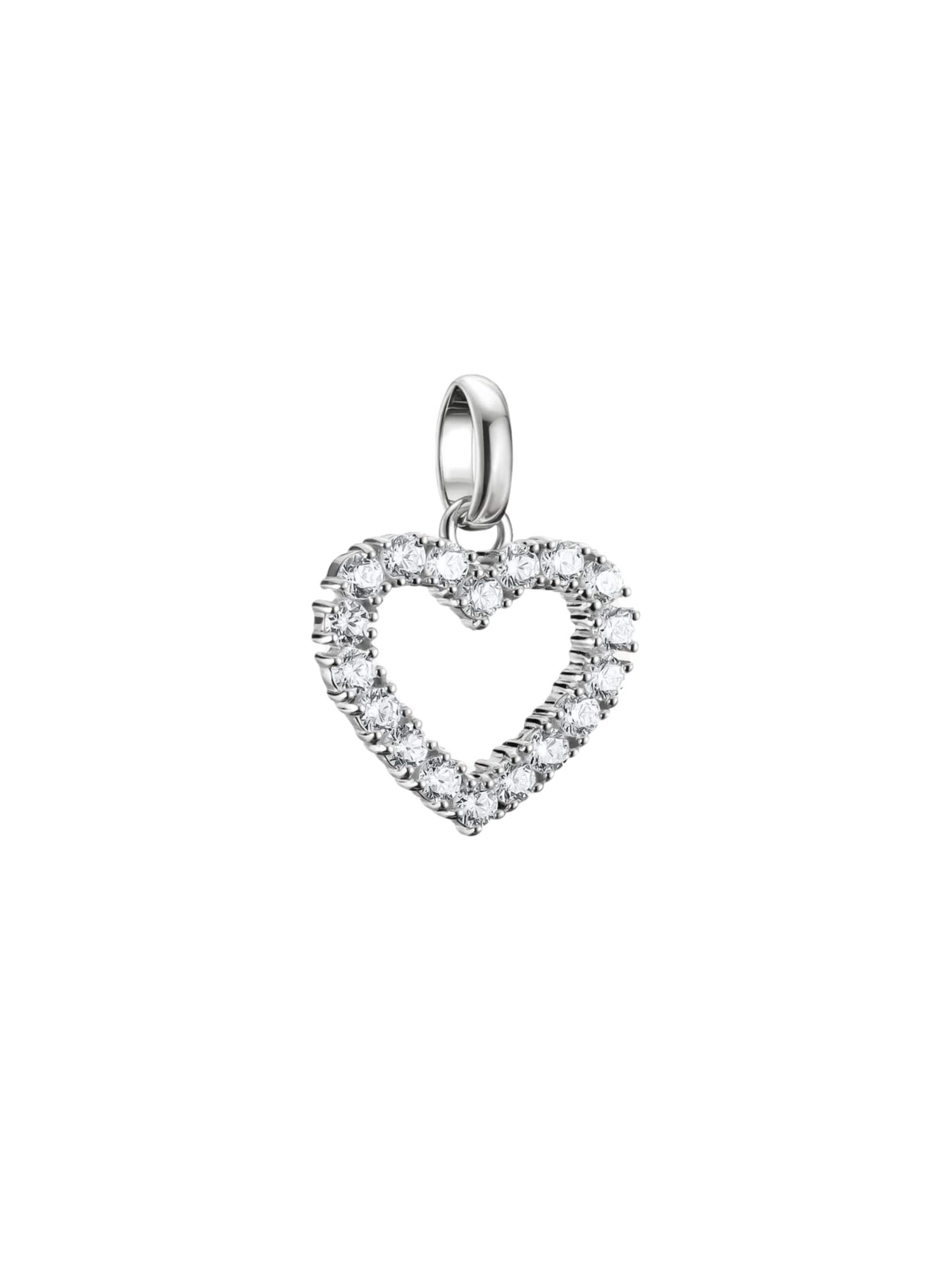Pendentif 'Charm Herz' Thomas Sabo en argent : devant