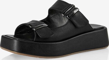 Marc Cain Mules in Black: front
