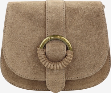 Brise Shoulder Bag 'Elle' in Brown: front