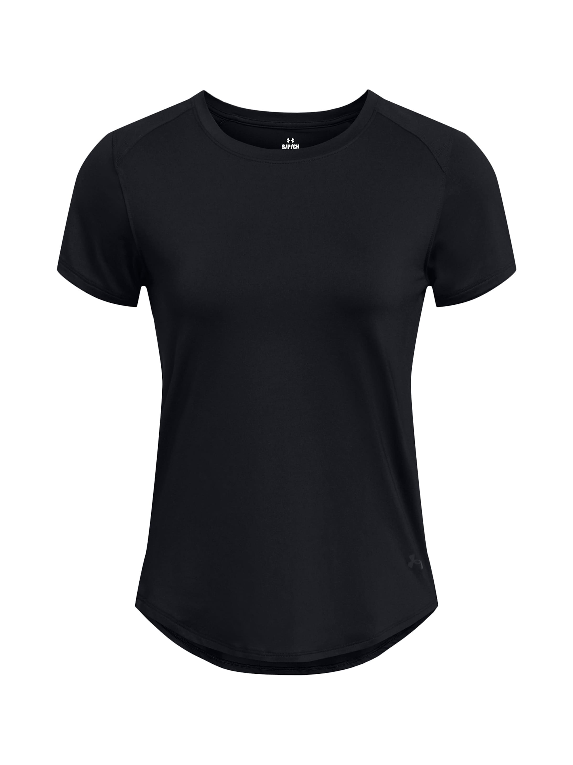 UNDER ARMOUR Performance shirt 'Vanish Elite Vent' in Black: front