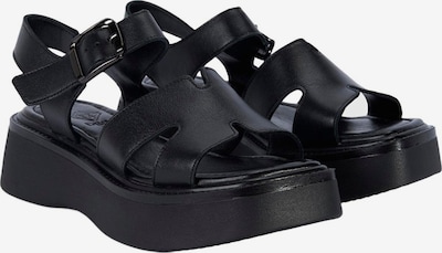 Desa Sandale 'Keilsandalen' in 36 in schwarz, Produktansicht