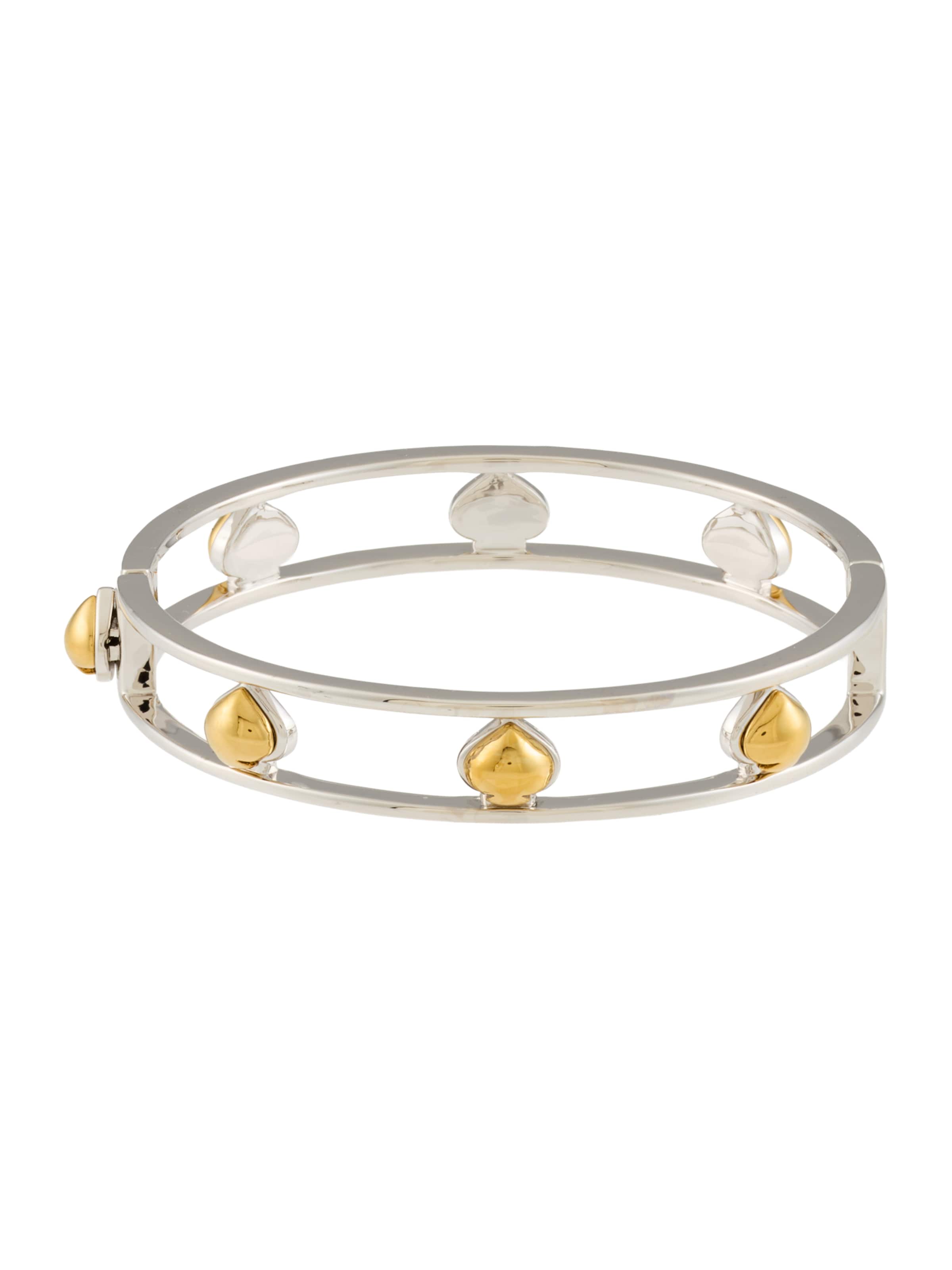 Bracelet Kate Spade en argent : devant