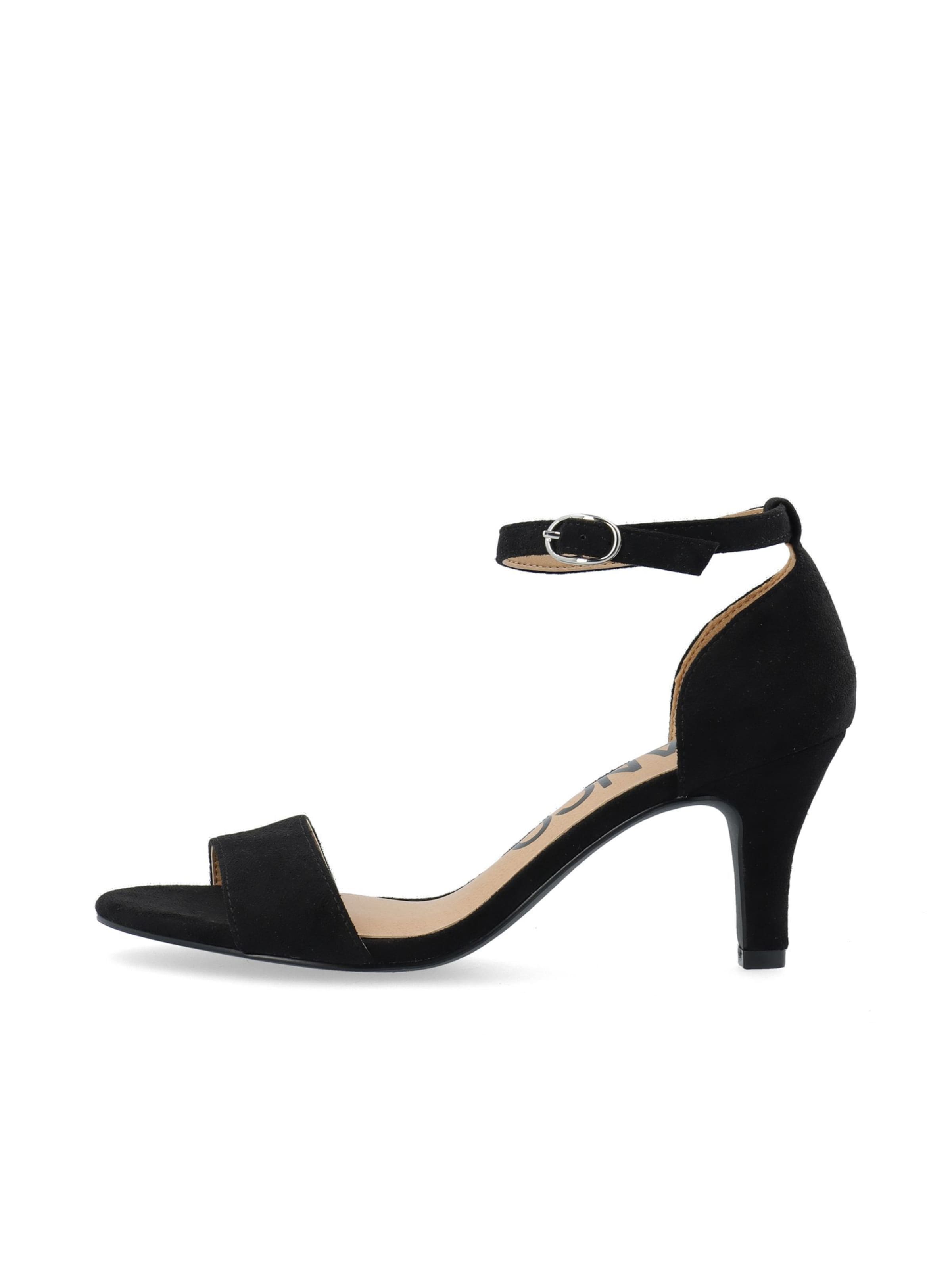 Bianco Sandal 'Adore' in Black: front