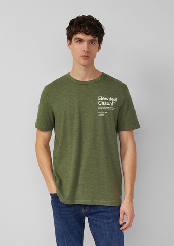 T-Shirt s.Oliver en vert : devant