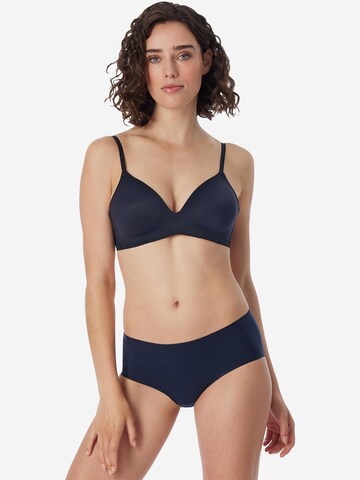 SCHIESSER Panty 'Invisible Cotton' in Blue