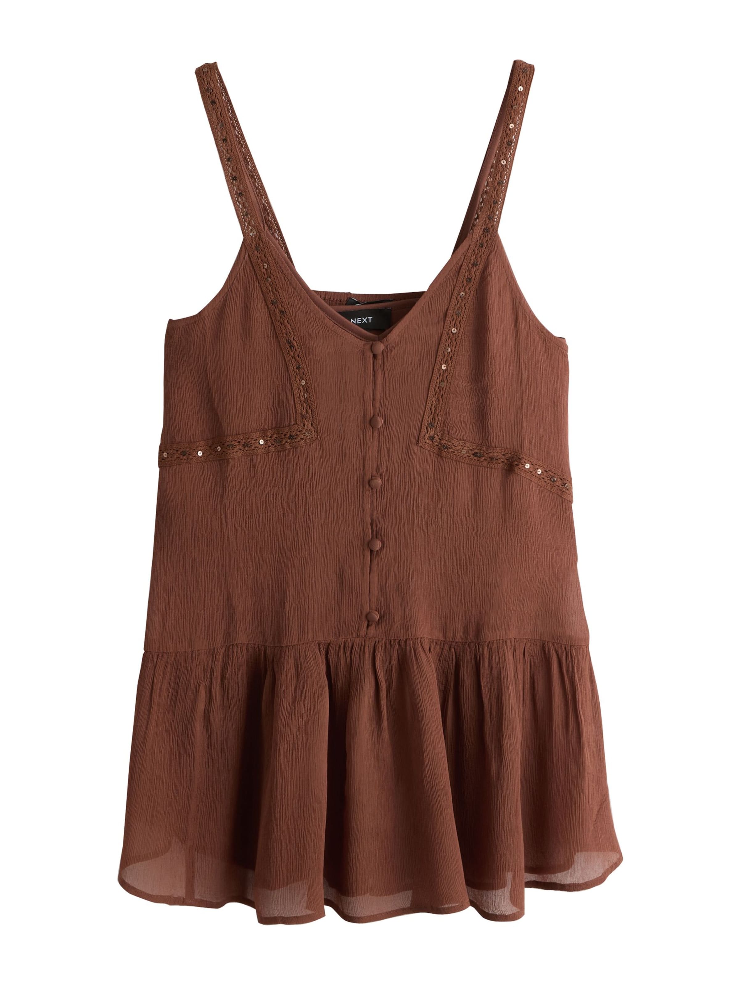 Next Top in XS in braun, Produktansicht