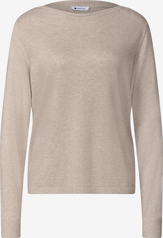 STREET ONE Pullover in Beige: Vorderseite