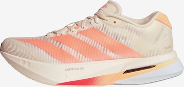 Chaussure de course 'Adizero Boston 13' ADIDAS PERFORMANCE en blanc : devant