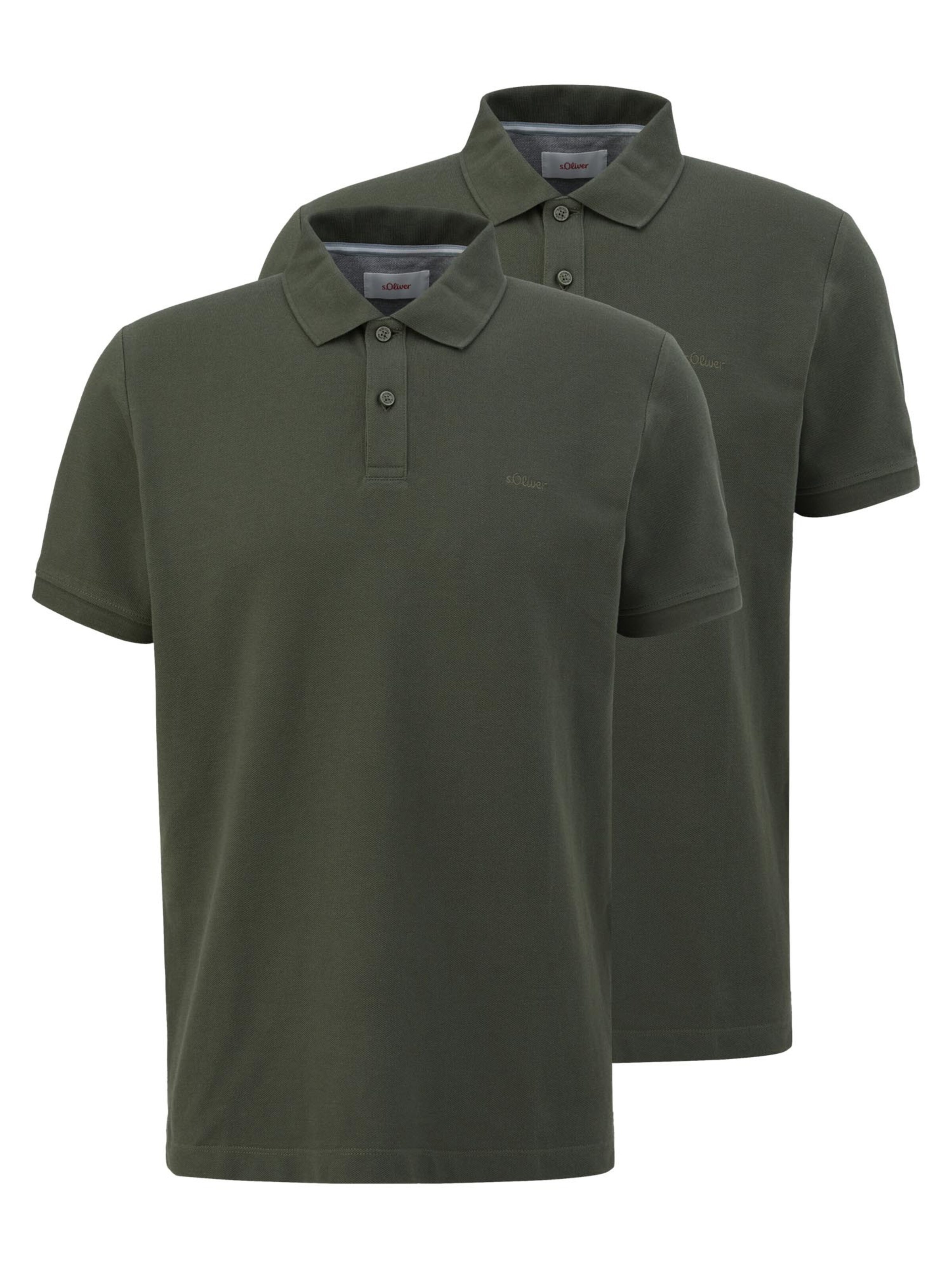 s.Oliver Shirt 'Basic' in Green: front