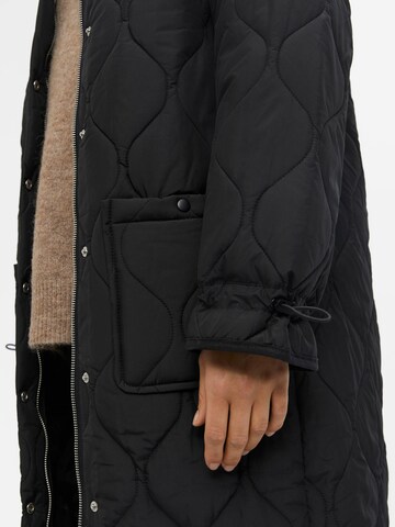 OBJECT Between-seasons coat 'Line' in Black