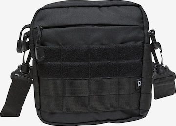 Brandit - Bolso de hombro en negro: frente