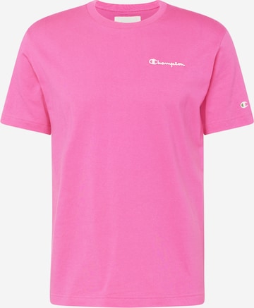 rozā Champion Authentic Athletic Apparel T-Krekls: no priekšpuses
